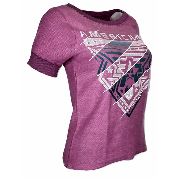 AMERICAN FIGHTER Womens T-Shirt GLADBROOK Athletic - Picture 5 of 8